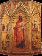 Andrea di Orcagna St Matthew and Four Stories from his life oil painting reproduction